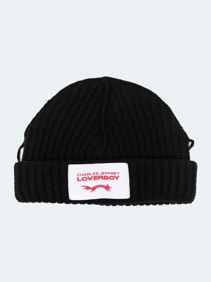 Charles Jeffrey Loverboy Aplique Beanie1