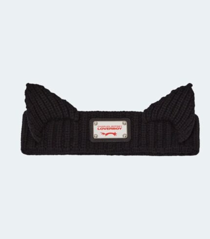 Ears Indie Headband Black1